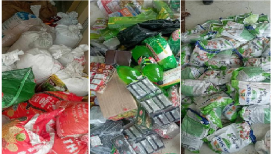 कञ्चनपुरमा झन्डै ९ लाख मुल्यको अवैध सामान बरामद