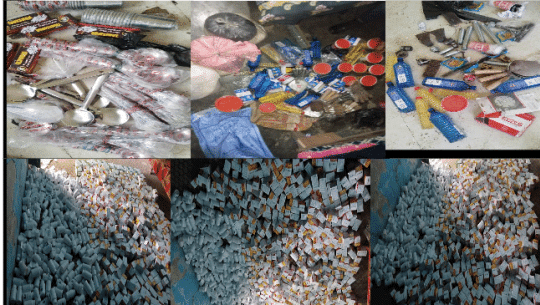 कञ्चनपुरबाट ९ लाख ३९ हजारका सामान बरामद 