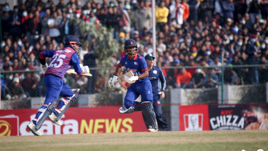 पीएनजीमाथि नेपालको जित, सन्दीपको अहिले सम्मकै उत्कृष्ट ब्याटिङ