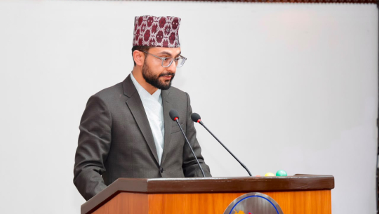शिक्षा तथा खेलकुद क्षेत्र सरकारको उच्च प्राथमिकतामा छः मन्त्री पोखरेल