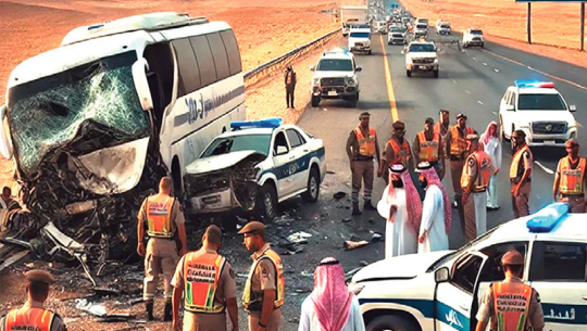 साउदी अरबमा सडक दुर्घटनामा परी तीन नेपाली कामदारको मृत्यु