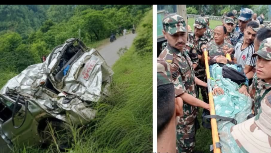 मकवानपुरमा स्कारपियो दुर्घटनामा बैतडीकी एक महिलाको मृत्यु  