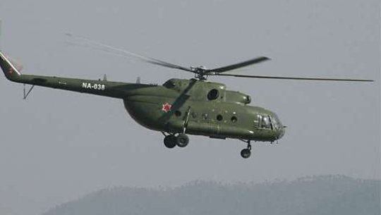 घाइतेलाई सेनाको हेलिकप्टरबाट कैलाली ल्याइयो