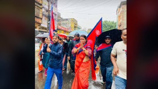 कञ्चनपुर-३ मा अधिकारकर्मी शारदा चन्दले गराइन् स्वतन्त्र उम्मेदवारी दर्ता 