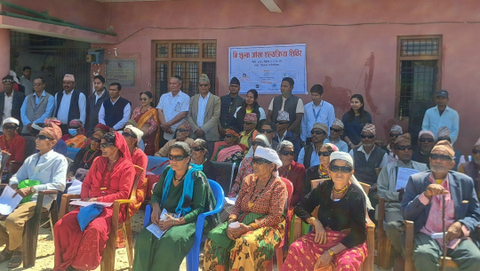 बैतडीमा ११३ जनाको निःशुल्क आँखाको शल्यक्रिया