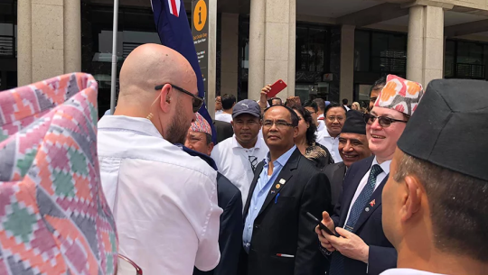 प्रहरीले किन रोक्यो मन्त्री योगेश भट्टराईसहितको नेपाली र्‍यालीलाई‍‍ ?