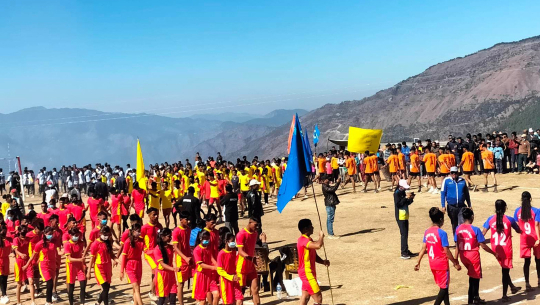 बैतडीमा नगरस्तरीय राष्ट्रपति रनिङ शिल्ड प्रतियोगिता सम्पन्न