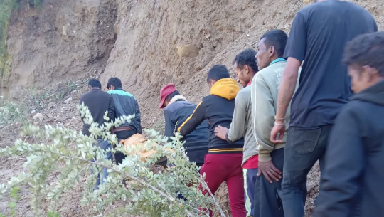 बझाङमा भिरबाट लडेर एक जनाको मृत्यु