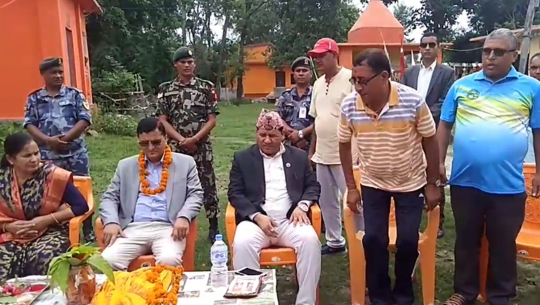 पर्यटन मन्त्री भट्टराईद्वारा शिवपुरी धाम र मोहन्याल मन्दिरको अवलोकन