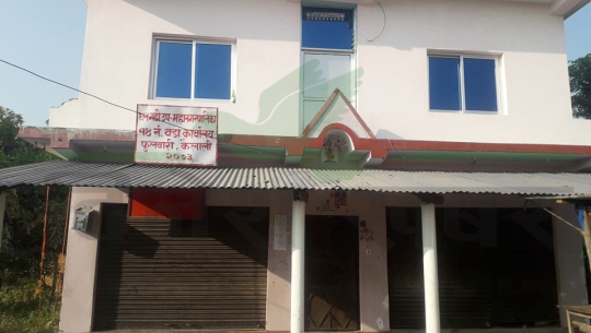 धनगढी उपमहानगरपालिका–१४ को वडा कार्यालयमा तालाबन्दी
