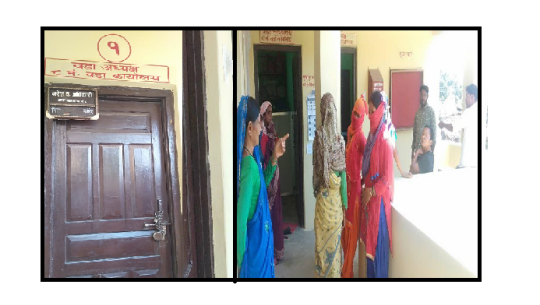 गोदावरी नगरपालिका वडा नम्बर ८ को कार्यालयमा तालाबन्दी