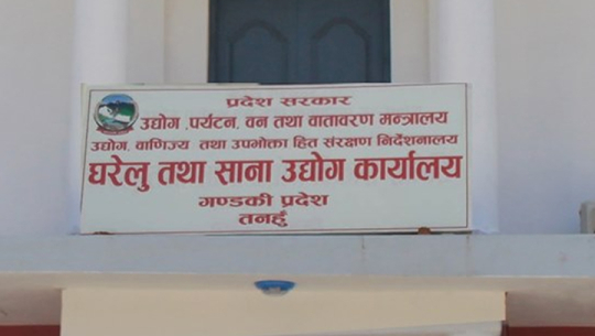 तनहुँमा एक हजार ६५ नयाँ उद्योग दर्ता