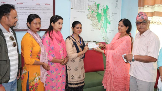 धनगढीमा अर्गानिक तरकारी खेतीका लागि गौरा समाजको सहयोग