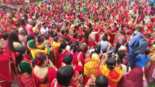 आज हरितालिका तीज, महादेवको पूजाआराधना गरी मनाइँदै