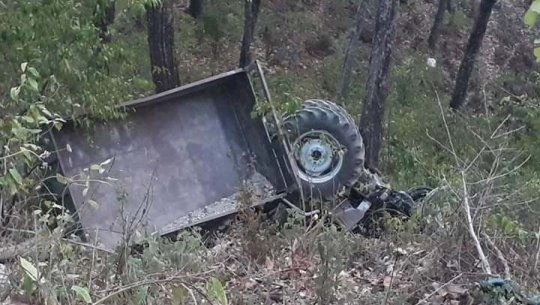 दार्चुलामा ट्याक्टर दुर्घटना हुँदा एकको मृत्यु, ५ गम्भीर घाइते