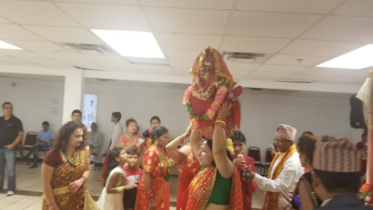 अमेरिकाको टेक्ससलाई गौराले झुमायो (फोटो फिचर)