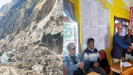 लामो समयसम्म खुल्न नसकेको टिंकर नाका सञ्चालन गर्न व्याँस क्षेत्रका व्यवसायीको माग