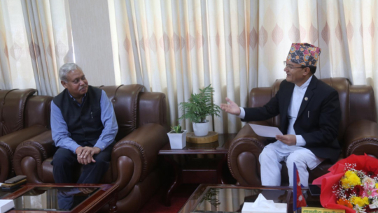 Indian Ambassador calls on Minister Shahi