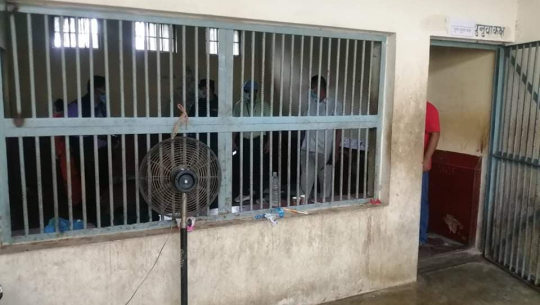 राष्ट्रिय मानवअधिकार आयोगको टोलीद्वारा कैलालीमा थुनुवा कक्षको अनुगमन