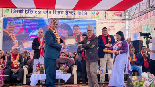 Dr. TN Joshi honored for contributions to language and literature