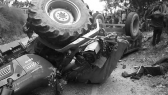 Driver dies in tractor accident in Kailali.