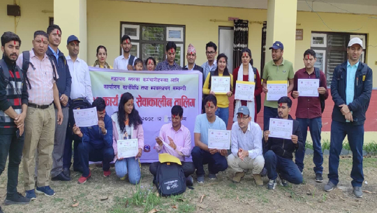 डोटीमा सहायक स्तरका कर्मचारीहरुको ३० कार्यदिने सेवाकालिन तालिम सम्पन्न