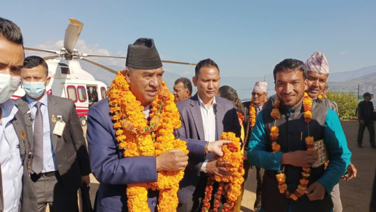 सेती लोकमार्ग, चिसापानी-जंगलघाट-मंगलसेन सडक निर्माण गर्छुः देउवा 