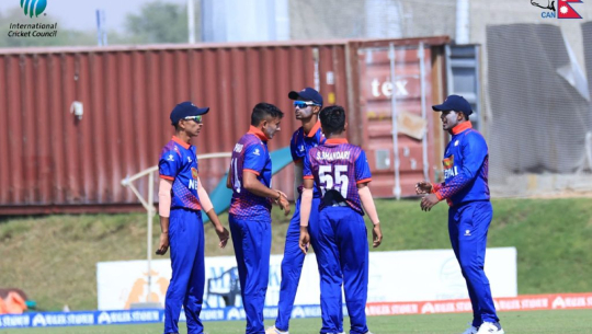 हङकङ ९ विकेटले पराजित ,यू–१९ विश्वकप छनोटमा नेपालको लगातार तेस्रो जित