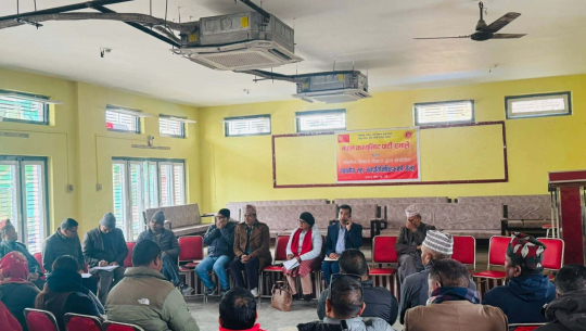 कैलालीमा प्रचार प्रसार अभियानमा जुट्यो एमाले