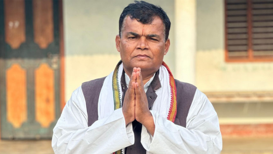 सिरहा–३ का जसपा नेपाल उम्मेदवार अशेश्वर यादव पक्राउ