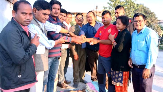 दुर्घटनामा घाईते पत्रकार चौधरीलाई प्रेस युनियनको सहयोग