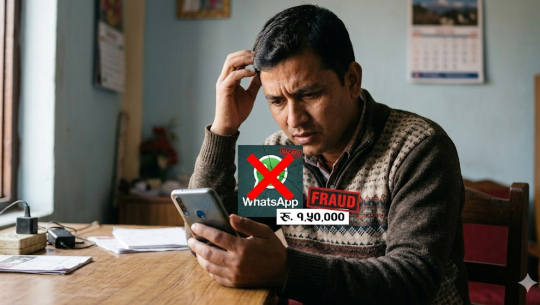 धनगढीमा ह्वाट्सएप ह्याक गरी डेढ लाख ठगी