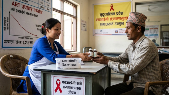 3,812 people living with HIV receiving ART in Sudurpaschim as new infections decline