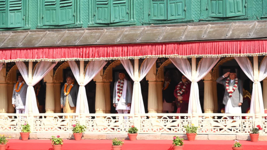 राष्ट्रपति पौडेलद्वारा वसन्त श्रवण