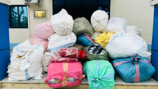 कञ्चनपुरमा दुई लाख ७४ हजारको भन्सार छलीका सामान बरामद