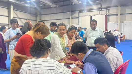 रास्वपा प्रथम महाधिवेशनः पहिलो चरणको मतदान जारी