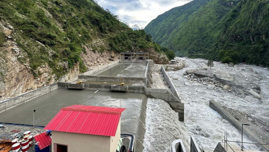 अपर चमेलिया जलविद्युत आयोजनाको उद्घाटन