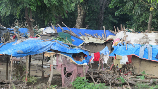 कञ्चनपुरका भूमिहीन परिवारलाई ज्यान जोगाउनै मुस्किल