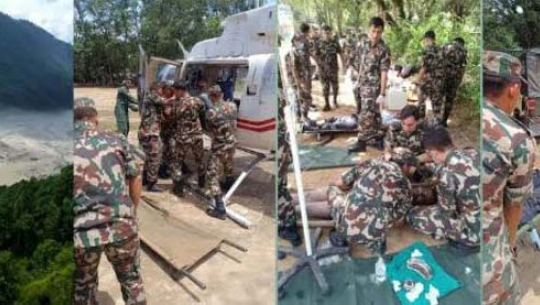 ‘भोटेकोशी बाढी प्रभावितको पहिचान तथा उद्धारका लागि समन्वय भइरहेको छ’