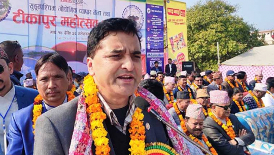 Yogesh Bhattarai inaugurates The Far-West Industrial Trade Fair, Tikapur