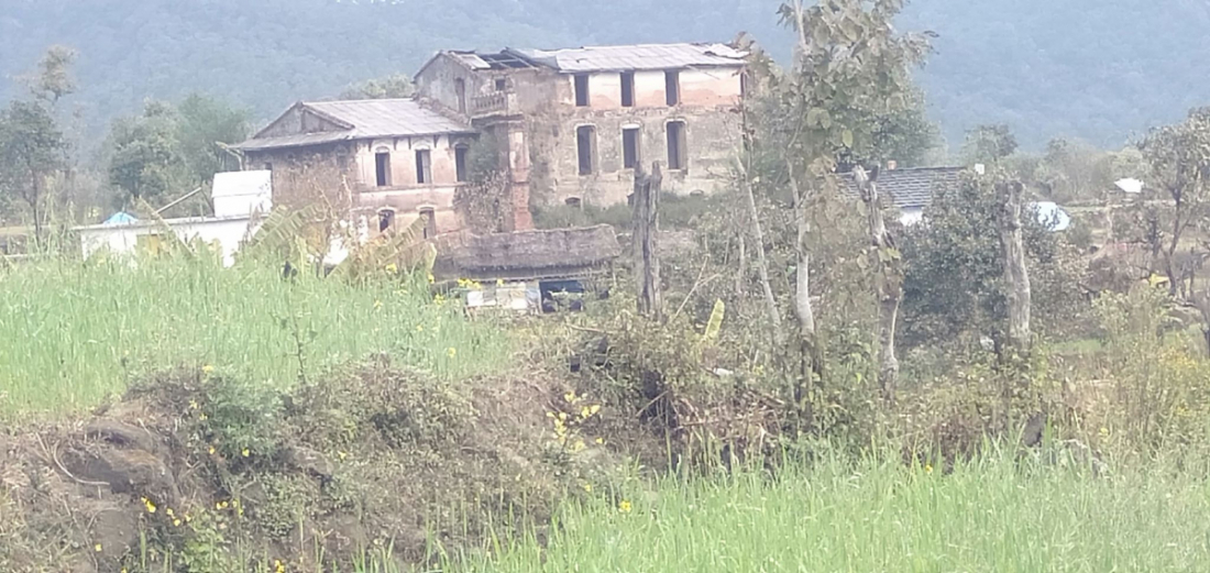 यस दरवारमा चौमालाका ईटा, तराईभावरका सालका काठ र टिनको छाना प्रयोग गरिएको छ । तत्कालीन जन्ताहरुबाट यी समग्री तराईबाट बोकाएर राणाले यो तीन तले दरवार निर्माण गराएका थिए ।