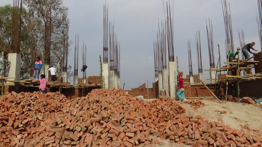 भवन निर्माणका लागि आवस्यक इट्टा