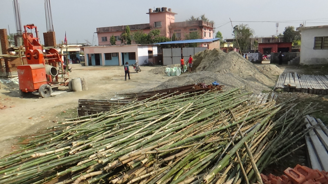 भवन निर्माणका लागि आवस्यक बाँस
