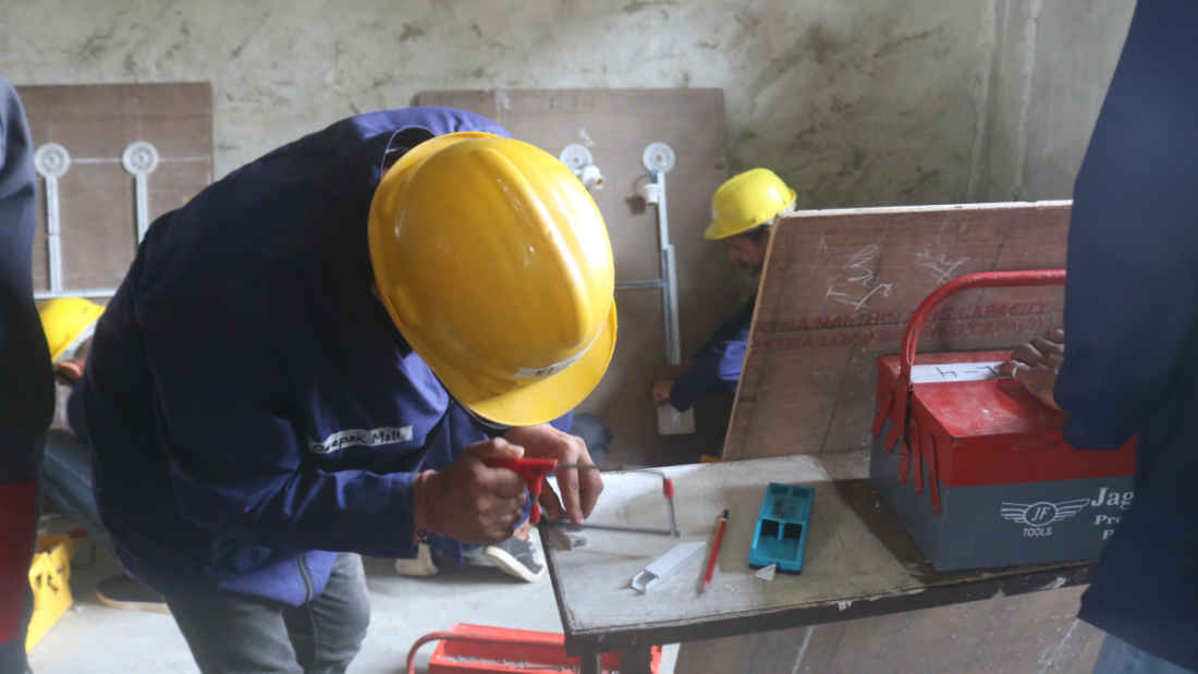 युवाहरूलाई अनजब ट्रेनिङ पनि गराइनेछ।