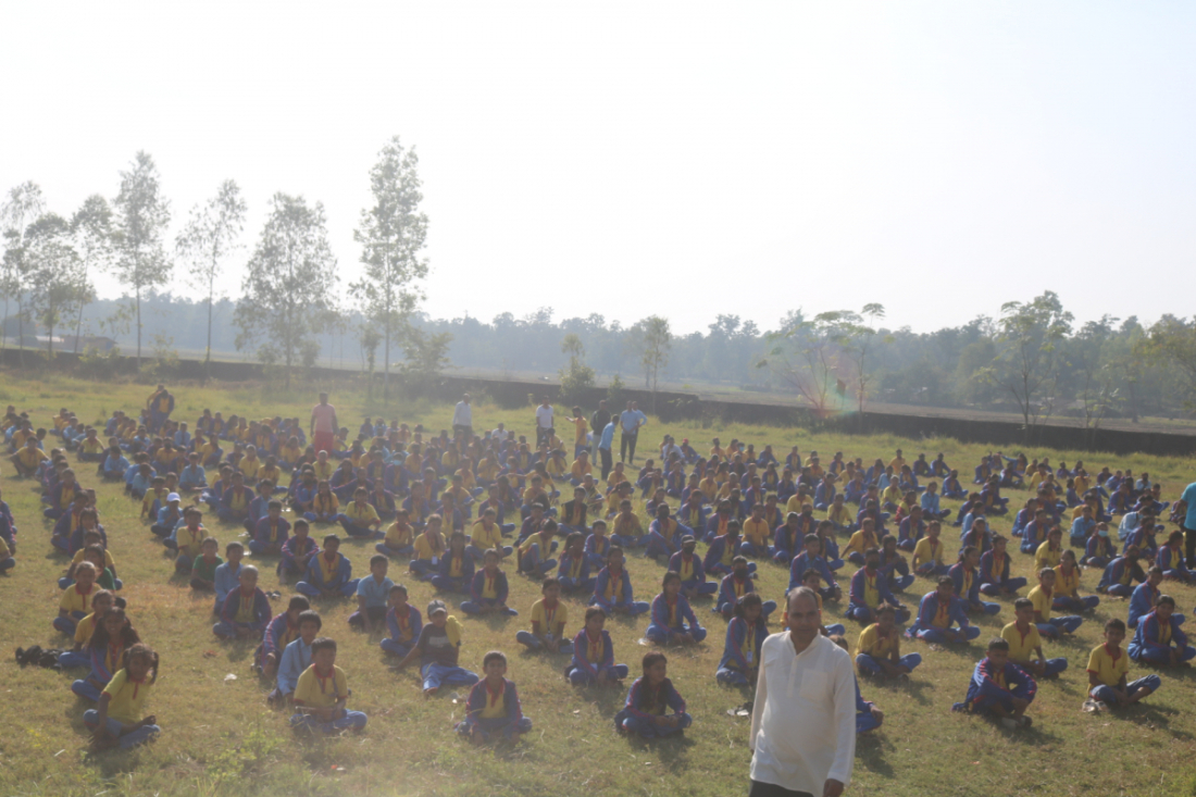 शिविर मंसिर १६ गतेसम्म चल्ने छ।