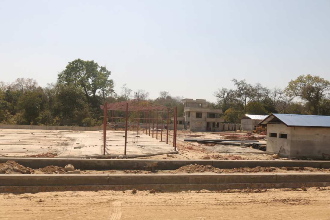 कञ्चनपुर्को शुक्लाफाँटा नगरपालिकामा फोहरमैला व्यवस्थापन केन्द्र निर्माण भइरहेको छ।