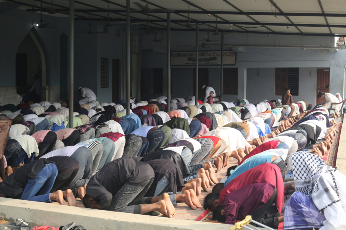 बकर इदमा सामूहिक प्रार्थना